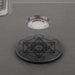 Shungite phone popsocket Metatron 1.18 in