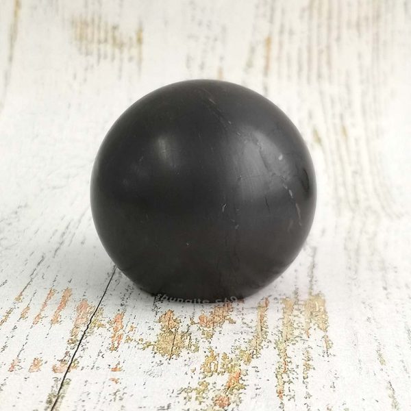 shungite spheres of stone