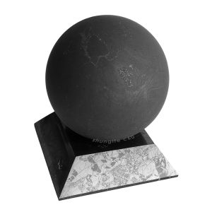 shungite sphere unpolished