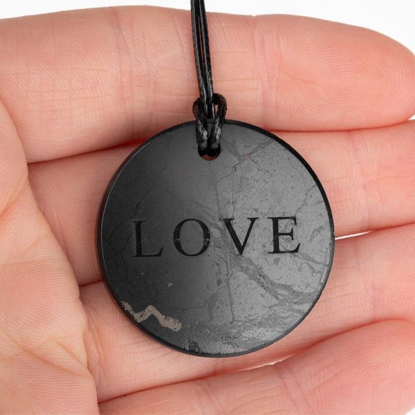 shungite necklace love