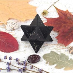 Shungite Merkaba meditation star