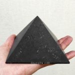 Shungite pyramid 100mm from Karelia