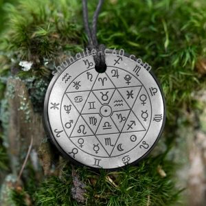 SHUNGITE ZODIAC NECKLACES