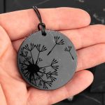 talisman necklace of shungite 45 mm