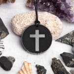 mens cross necklace